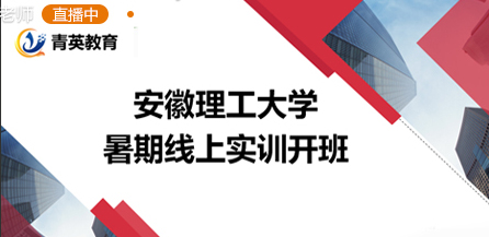 安徽理工大学计算机学院2020年暑期线上实训顺利开班